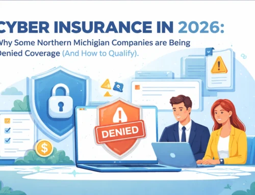 Cyber Insurance in 2026: Why Some Northern Michigan Companies are Being Denied Coverage (And How to Qualify)